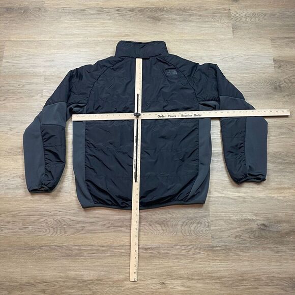 The North Face Jacket Mens Large Black Puffer Outdoor Hiking Camping Full Zip - Picture 12 of 15